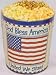 God Bless AMERICA 3.5 Gallon Gourmet Popcorn Gift Tin