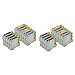 20 x kompatible XL Tintenpatronen mit CHIP, kompatibel zu Epson (8x schwarz T711, 4x cyan T712, 4x magenta T713, 4x gelb T714)