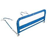 Summer Infant Sure and Secure Single Bedrail Blue by Summer Infant