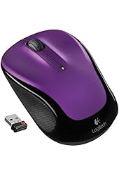 Logitech Wireless Mouse M325 with Designed-for-Web Scrolling - Vivid Violet (910-003120)