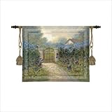 IMAGE OF Iris Gate Tapestry Style: No Finial Black 28