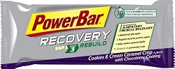 PowerBar Recovery Bar, Cookies & Cream Caramel Crisp, 1.97-Oz, (Pack of 15)