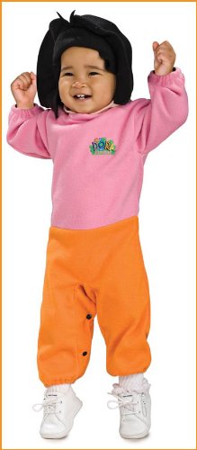 Dora The Explorer Dora EZ-On Romper Infant Costume