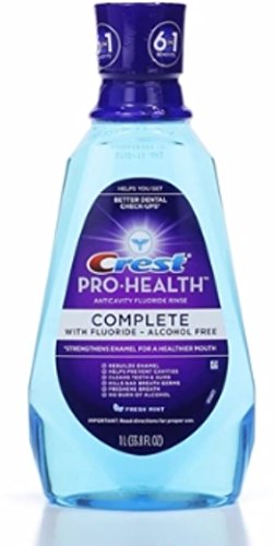 Crest Pro-Health Complete Anticavity Fluoride Rinse, Fresh Mint 1000 mL
