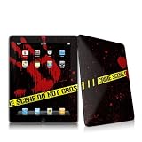 Crime Scene Design Protective Decal Skin Sticker for Apple iPad Tablet E-Reader
