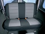 Rugged Ridge Custom Fit Seat Covers Neoprene Seat Covers- Rear Jeep Wrangler 1997 to 2002 Grey