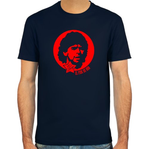 T-Shirt Diego Maradona ::: Farbauswahl: schwarz, oliv oder navy ::: Größen: S-XL ::: Fußball-Kult