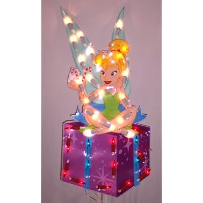 Tinkerbelle Yard or Window Christmas Light Decoration