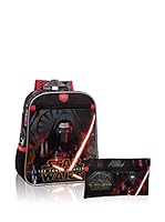 Star wars Mochila + Estuche Star Wars First Order (Negro)