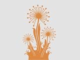 Produkt-Bild: Wandtattoo Wandaufkleber Pusteblume 20cm (PB34)-lindgr&uuml;n63
