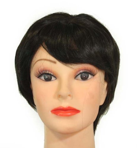 10 Darkest Brown synthetic wig