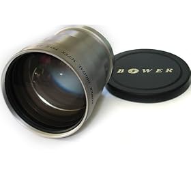 Bower 3x 52mm Telephoto Conversion Lens for Digital Film Cameras in Silver color by Bower