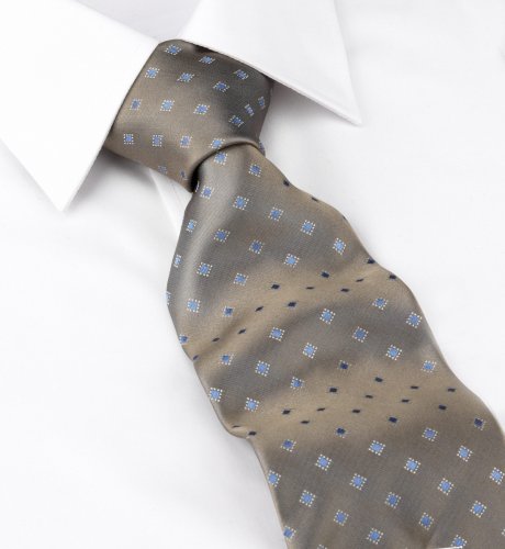 Pure Silk Diamond Pattern Tie