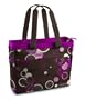 JanSport Classic Utility Tote, New Chocolate Chip Pattern Dots