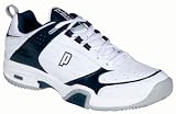 Prince Men's Smash Tennis Shoe (White/Navy/Silver)