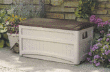 Indoor Furnitures item: Suncast DB8000B Deck Box with Wheels
