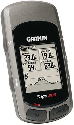 GARMIN 010-00447-20 Edge 305HR Bicycle Monitor With GPS & Barometric Sensor