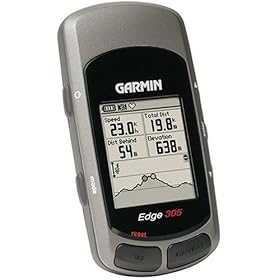 GARMIN 010-00447-20 Edge 305HR Bicycle Monitor With GPS & Barometric Sensor