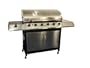 Char Broil K6B 6-Burner 65,000 BTU Gas Grill, with Sideburner