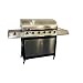 Char Broil K6B 6-Burner 65,000 BTU Gas Grill, with Sideburner