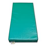Implay® Soft Play Gymnastic Landing Crash Mat - 610gsm PVC / High Density Foam - Green - 100cm x 50cm x 10cm