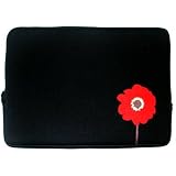 Black Gyms Pac Poppy MacBook Sleeve-13.3'