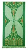 Review Novica  / Cotton wall hanging, 'Jade Temple'