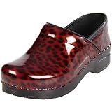 DanskoWomen'sProClog,ProfessionalBrownTortiseShellPatent,41EU/10.5-11MUS