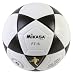 Mikasa FT5 Goal Master Soccer Ball (Black/White, Size 5)