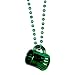 Green Beer Mug Beads - 12-pk.