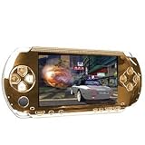PSP Replacement Faceplate + Buttons (Gold)