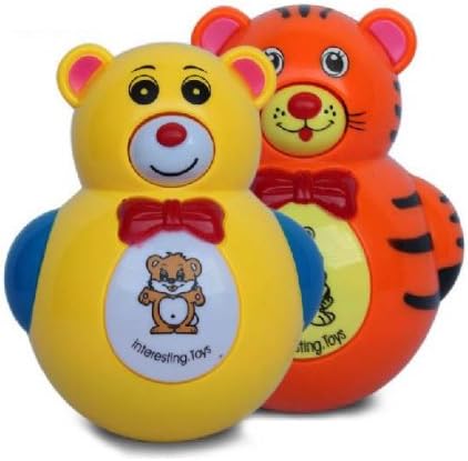 Tumbler Toy / tilting Toy, Roly-poly baby Toy Little Bear with Sound, music BT@DGW01