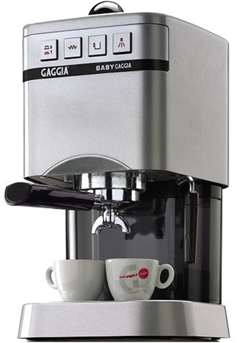 Gaggia 11202 Baby Espresso Machine, Silver
