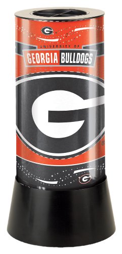 NCAA Georgia Bulldogs Rotating Lamp
