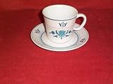 Noritake Blue Haven #9004 Cups & Saucers