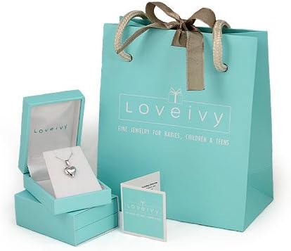 14K Gold Kid's 0.07 TCW Diamond Solitaire Pendant With Chain (15 inches)