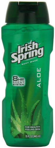 Irish Spring Body Wash, Aloe, 15-Ounces (Pack of 3)