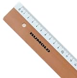 30cm Metric Wooden Ruler High Quality Beech Wood Eco Friendly Super Light Rule