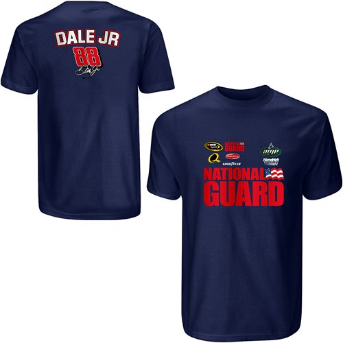 Buy Chase Authentics Dale Earnhardt, Jr. National Guard Name & Number T-Shirt by Chase Authentics