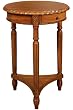 Hyde Park Round Wood-top Anywhere Table With Drawer