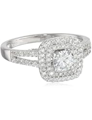 10k White Diamond 1.00cttw Ring