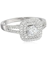 10k White Diamond 1.00cttw Ring