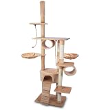 Leopet� KBD006/2beige Kratzbaum h�henverstellbar von 2,30 bis 2,50 m, deckenhochvon "Leopet�"