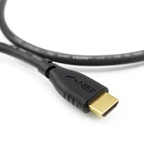 Neet&reg; Black Line - 1m - HDMI to HDMI Cable - HIGH-SPEED - v1.3 Category 2 - 24k Gold Plated - 1080p 1440p 1600p Full HD - ADVANCED HDMI LEAD