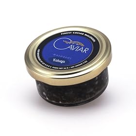Marky's Fresh Farmed Kaluga Caviar, Malossol, Huso Dauricus - 2 oz