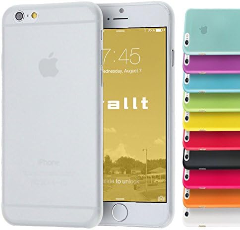 Iphone 6 Case, 4.7 Inch Ultra Slim 0.3mm Case / Extremely Thin Transparent Skin Scratch-Proof TPU Back Cover / Air Thin (Does NOT Fit I Phone 5 5s 5c 4 4s or 6 Plus 5.5 Inch Screen) - Lifetime Guarantee (White)