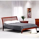 Night & Day Spices Nutmeg 2 Piece Platform Bedroom Set in Cherry Review