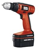 Black & Decker CDC140AK 14.4-Volt Cordless Drill Kit, Charger & Battery, Includes 30 Accessories