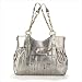 CJ Satchel II Insulated Bottle Tote in Silver