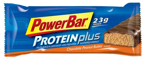 PowerBar ProteinPlus High Protein Bar, Chocolate Peanut Butter, 2.75-Ounce Bars (Pack of 12)